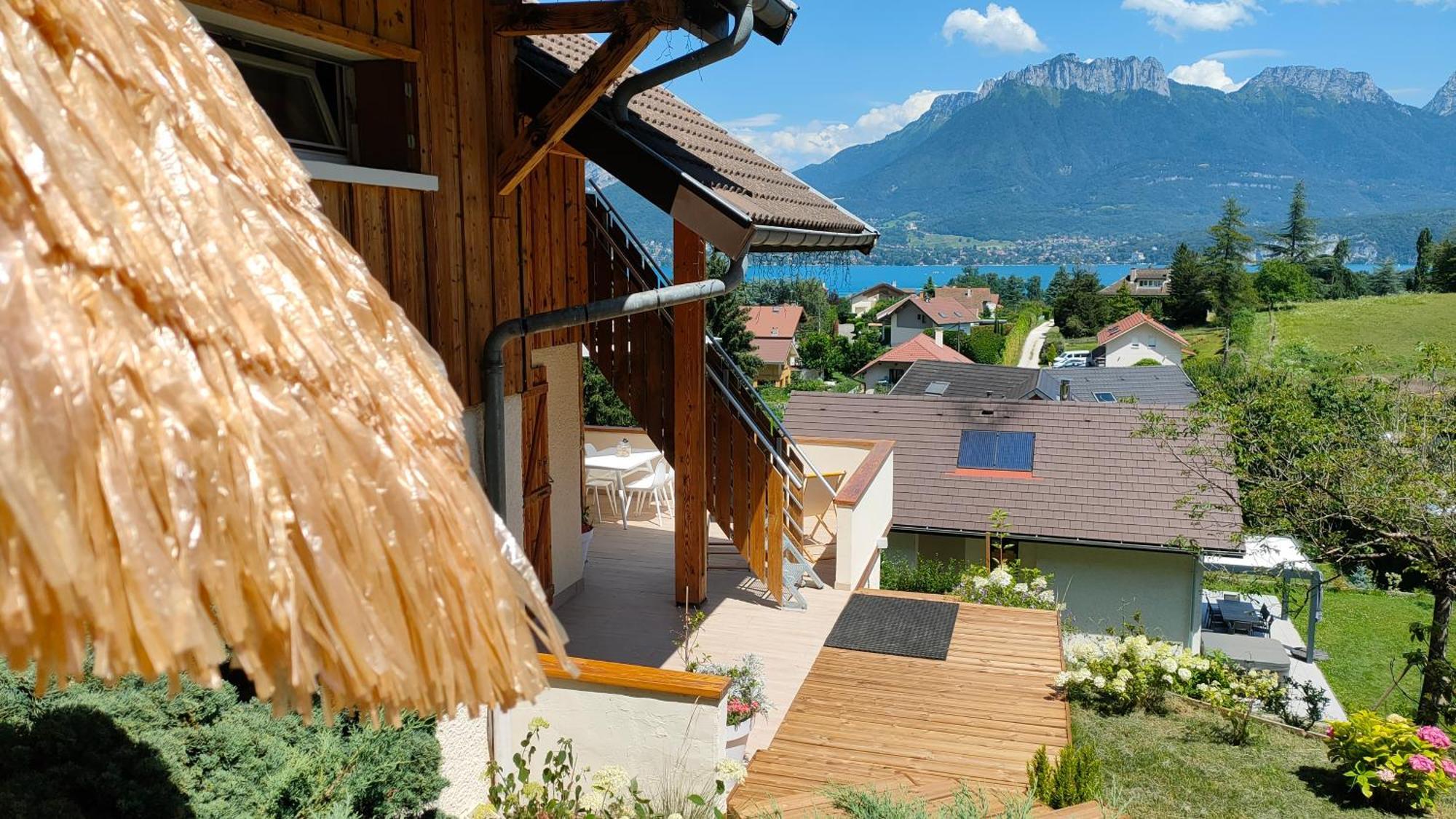 Vue Lac Lodges Sévrier Exterior foto